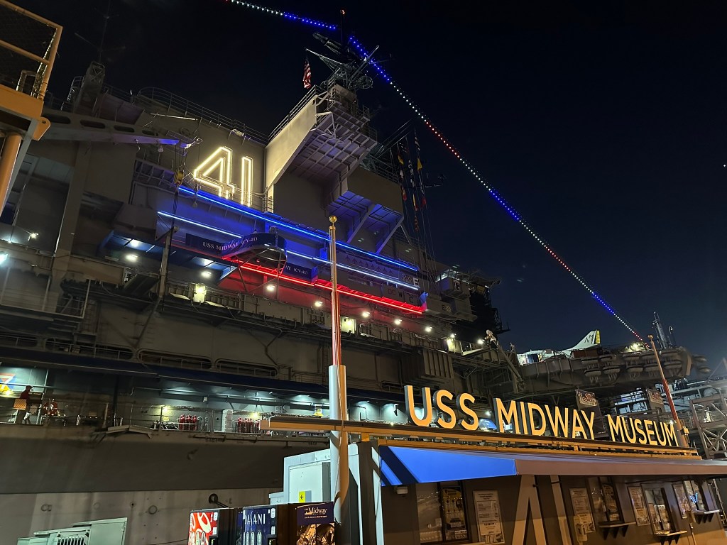 Aboard the U.S.S.&nbsp;Midway